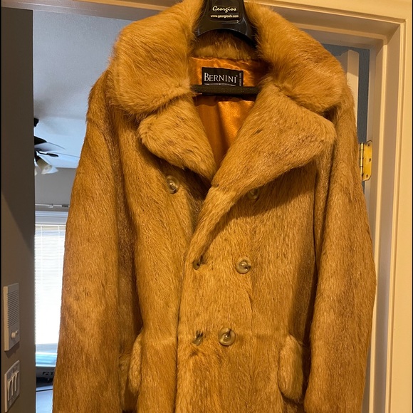 MENS MINK BERNINI COAT. ORIGINAL PRICE $24,995!! - Picture 2 of 6